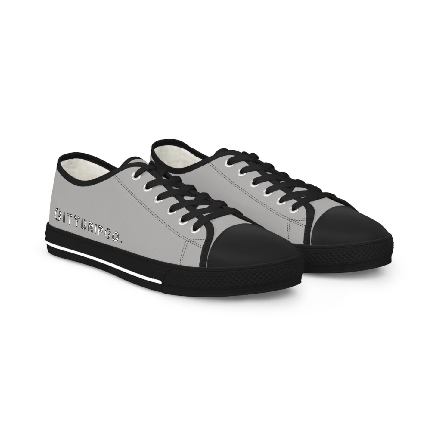 Citydripco. Liquid Stylish Low Top Sneakers for Everyday Wear - Gray Casual Shoes