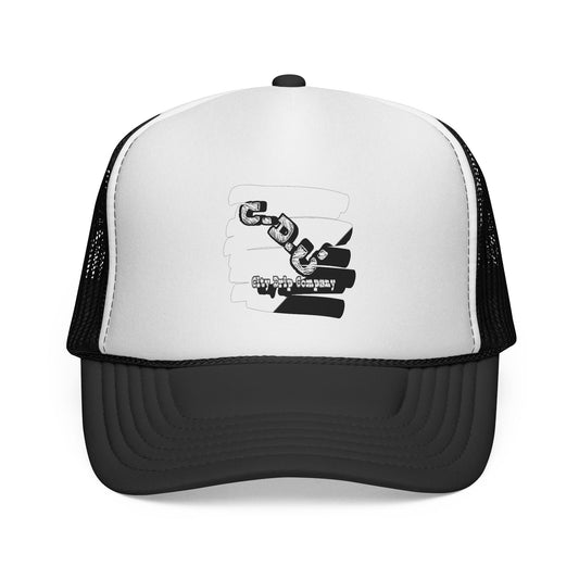 Vintage Grunge 'Good Vibes' Trucker Cap