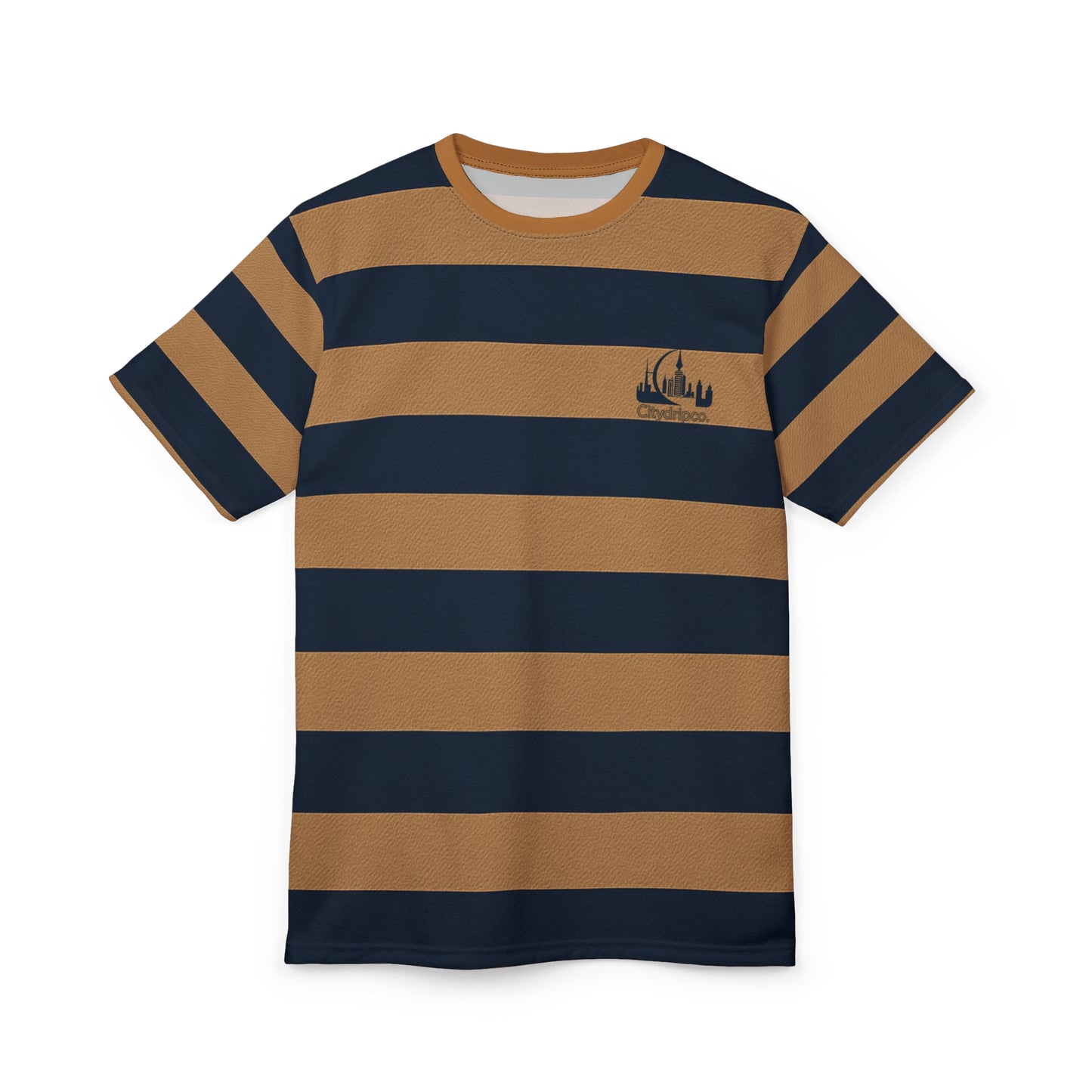 A Citydripco Striped Unisex Tee - Casual Summer Vibes, Perfect for Everyday Wear, Gift for Friends, Holiday Style, Trendy Fashion