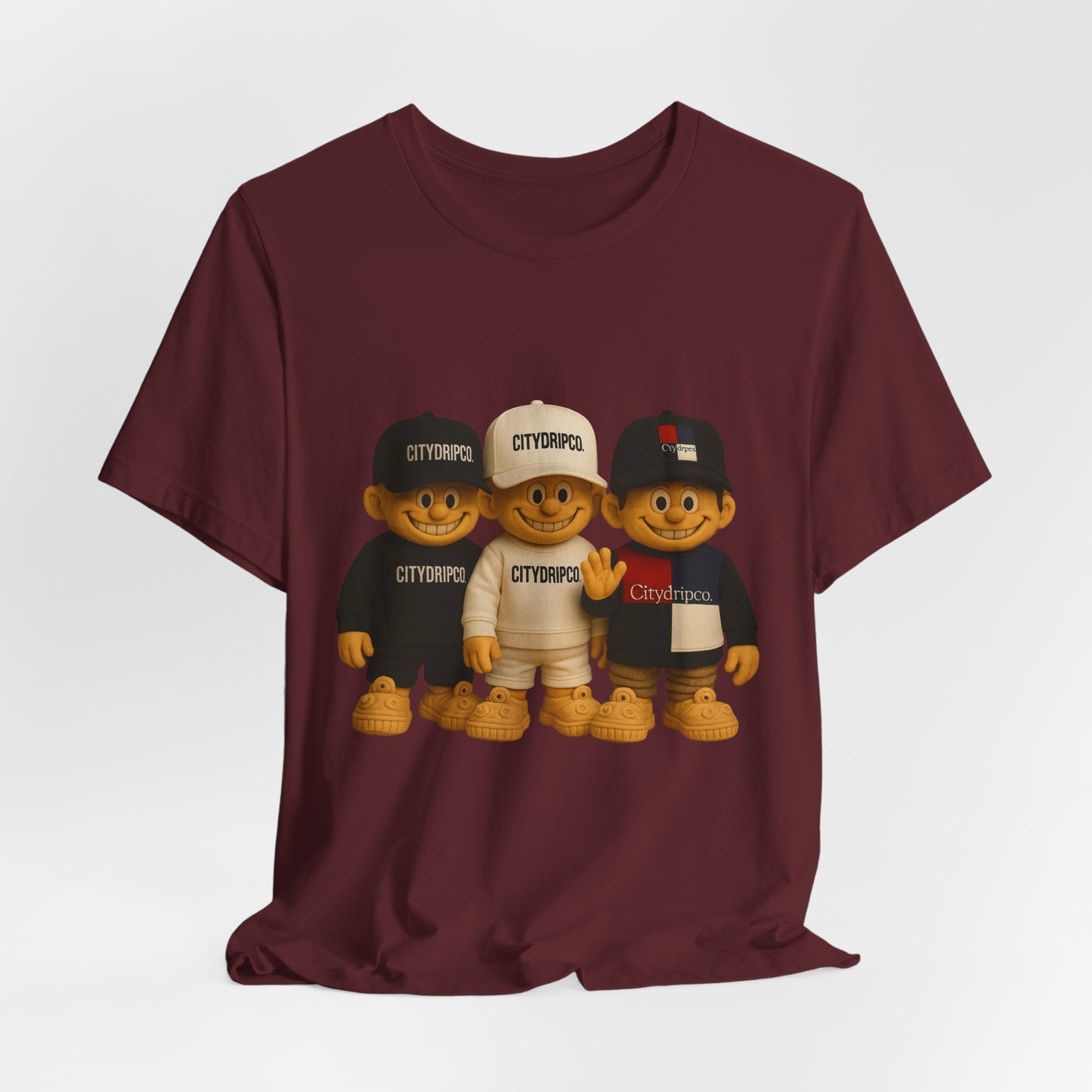 Citydripco Bears— Cute Triplet Doll Graphic Tee