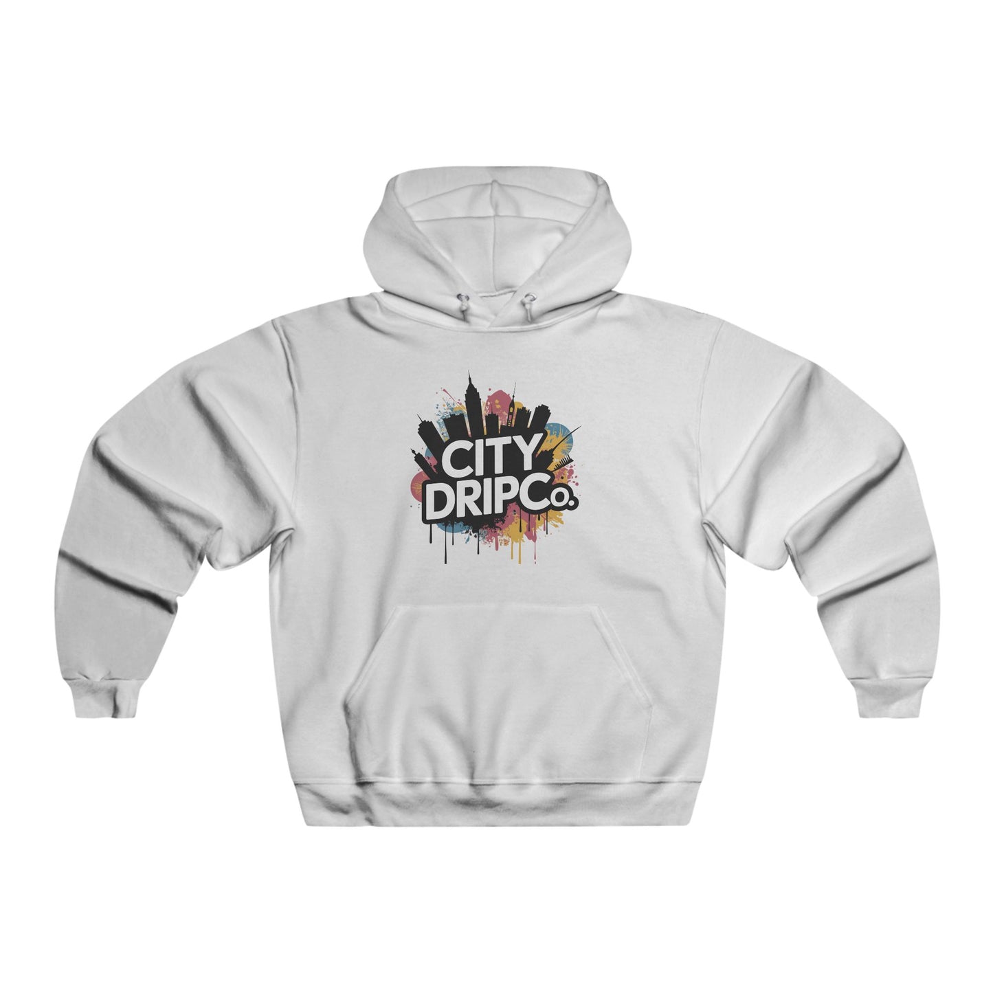 City Drip Co. Men's Hooded Sweatshirt - Urban Style Apparel