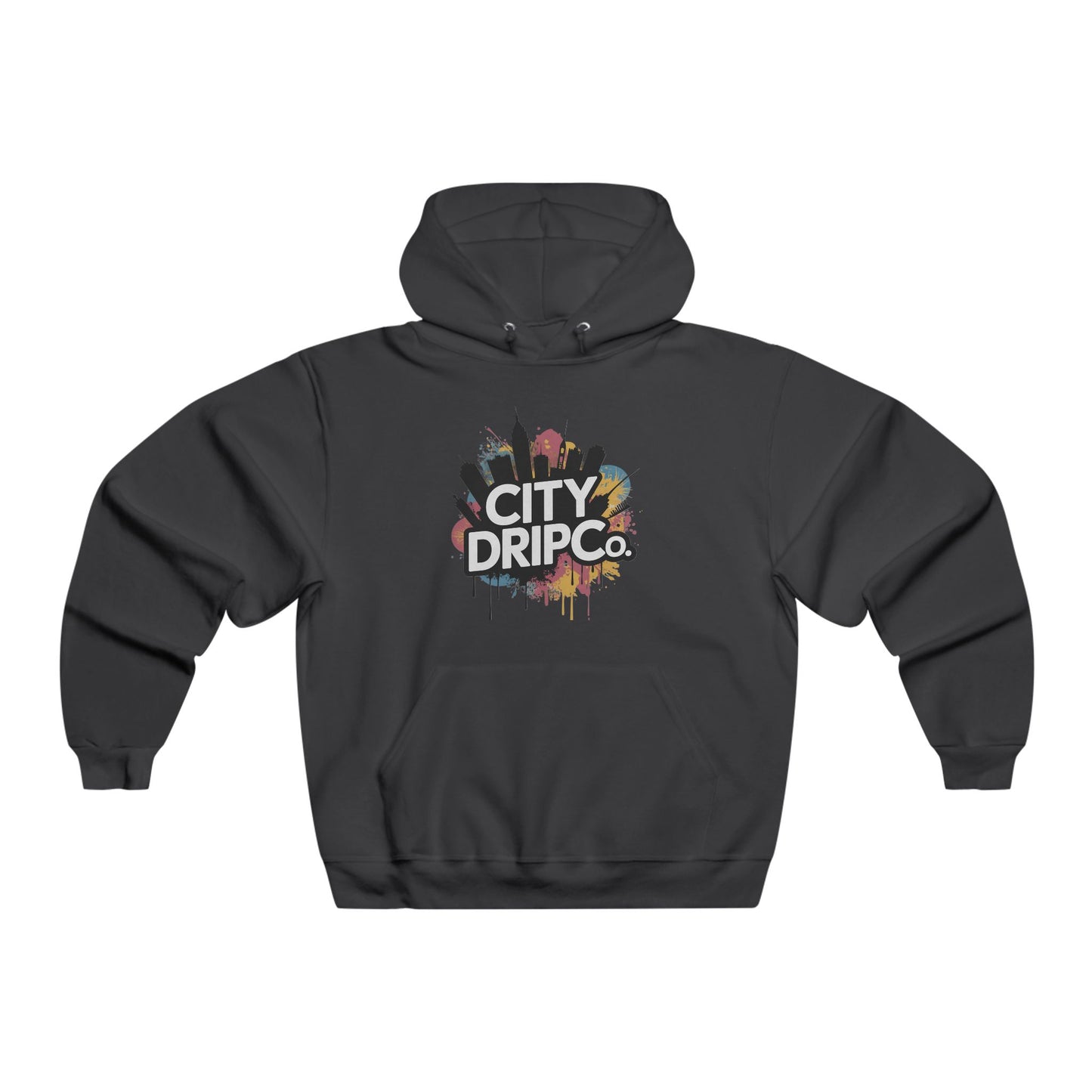 City Drip Co. Men's Hooded Sweatshirt - Urban Style Apparel