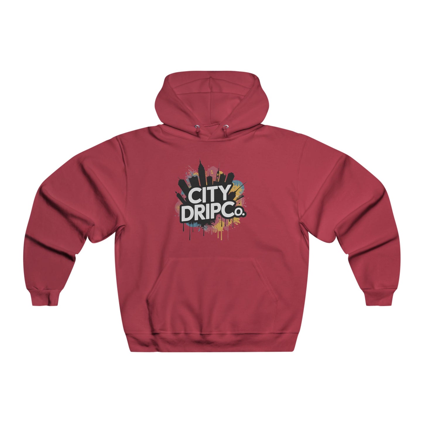 City Drip Co. Men's Hooded Sweatshirt - Urban Style Apparel