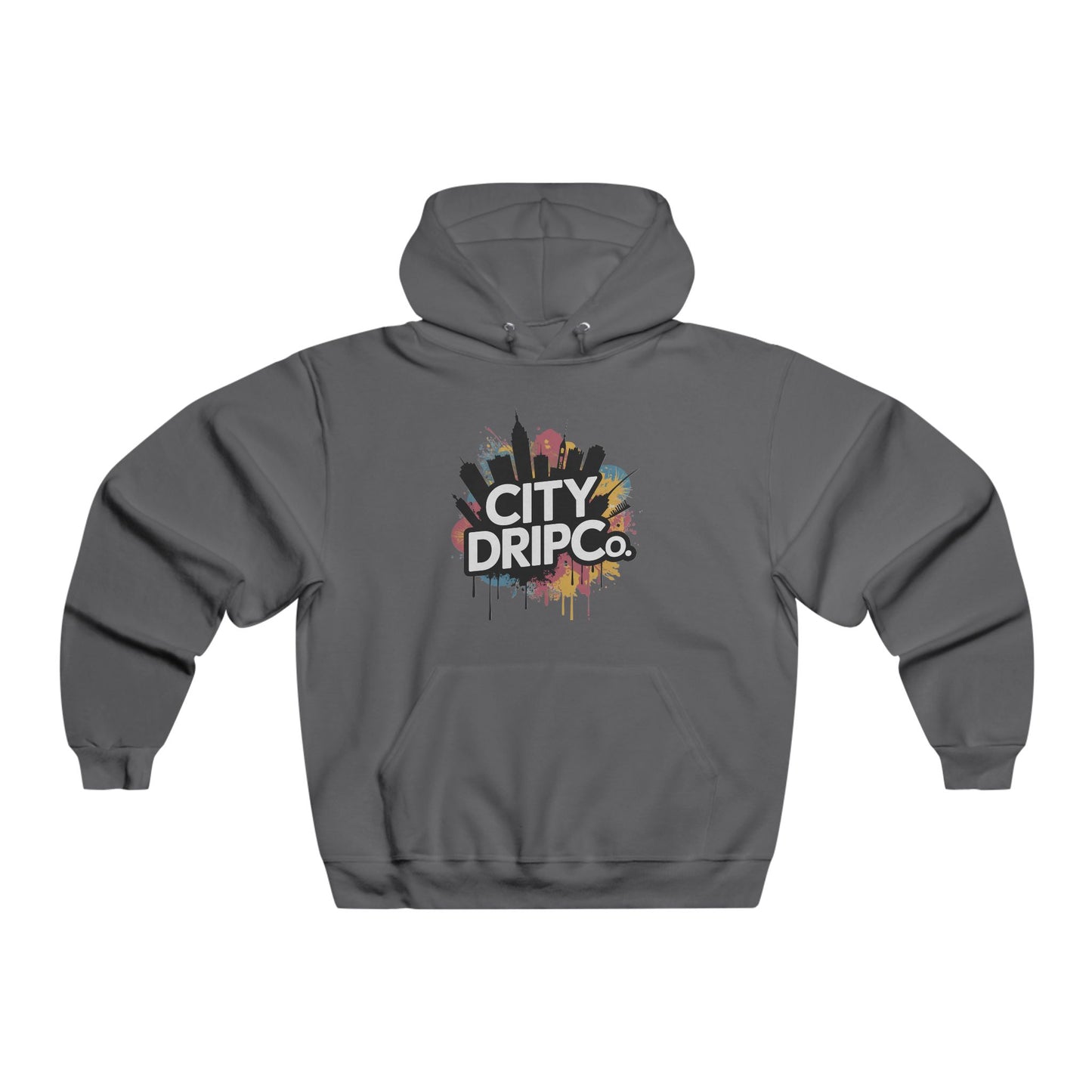 City Drip Co. Men's Hooded Sweatshirt - Urban Style Apparel