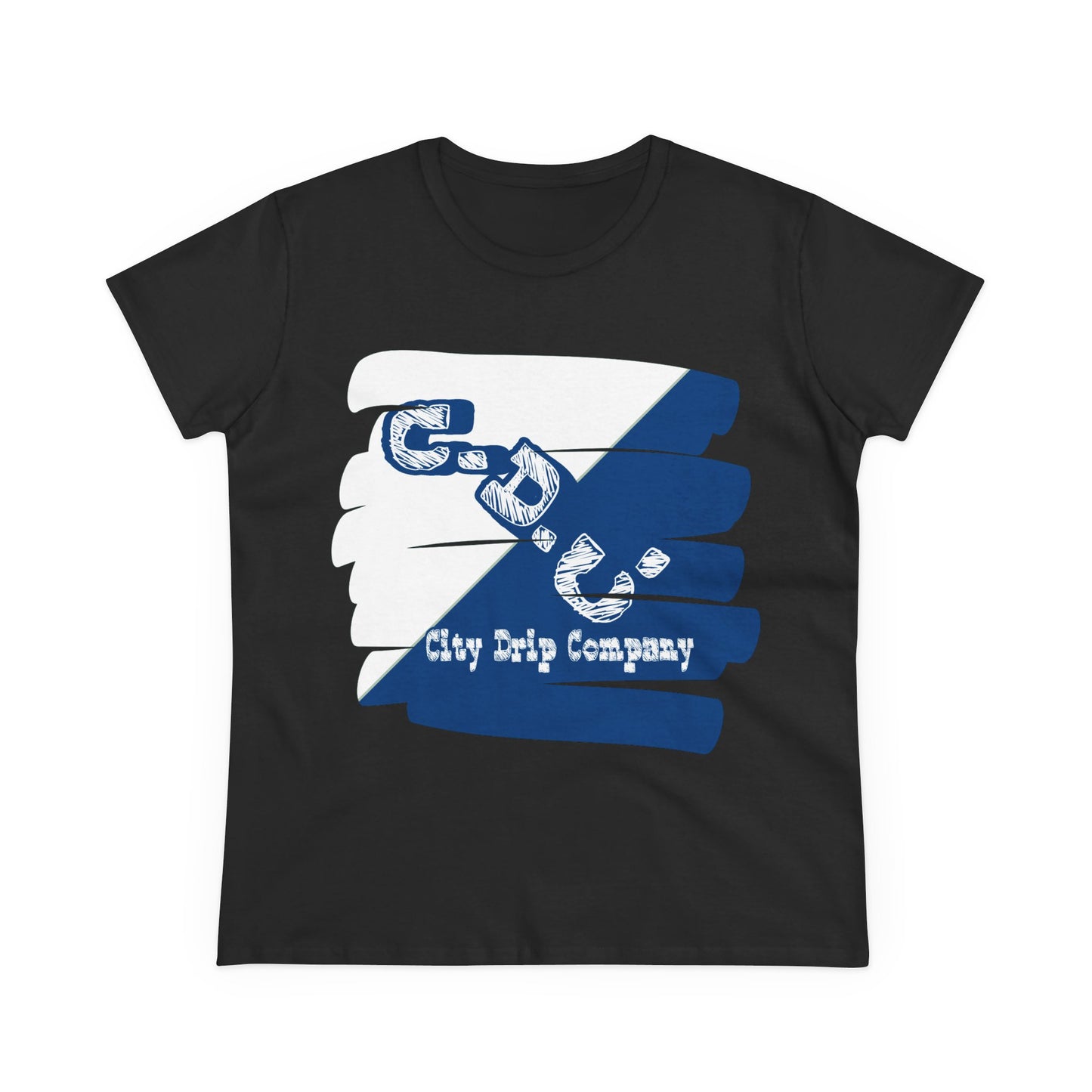 Citydripco. Signature Women's Midweight Cotton Tee - Perfect for Travel Enthusiasts