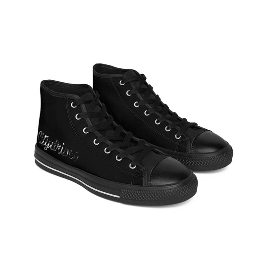 Citydripco. Men's Classic Sneakers with Chic Script Design - Stylish Casual Footwear