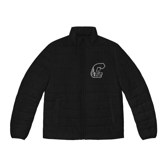 Citydripco City C Puffer Jacket — Vintage C Logo & Script Quilted Coat