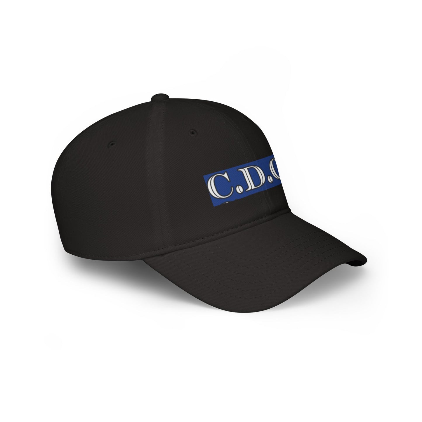 C.D.C. Monogram Low Profile Baseball Cap - Stylish & Comfortable Hat for Daily Wear