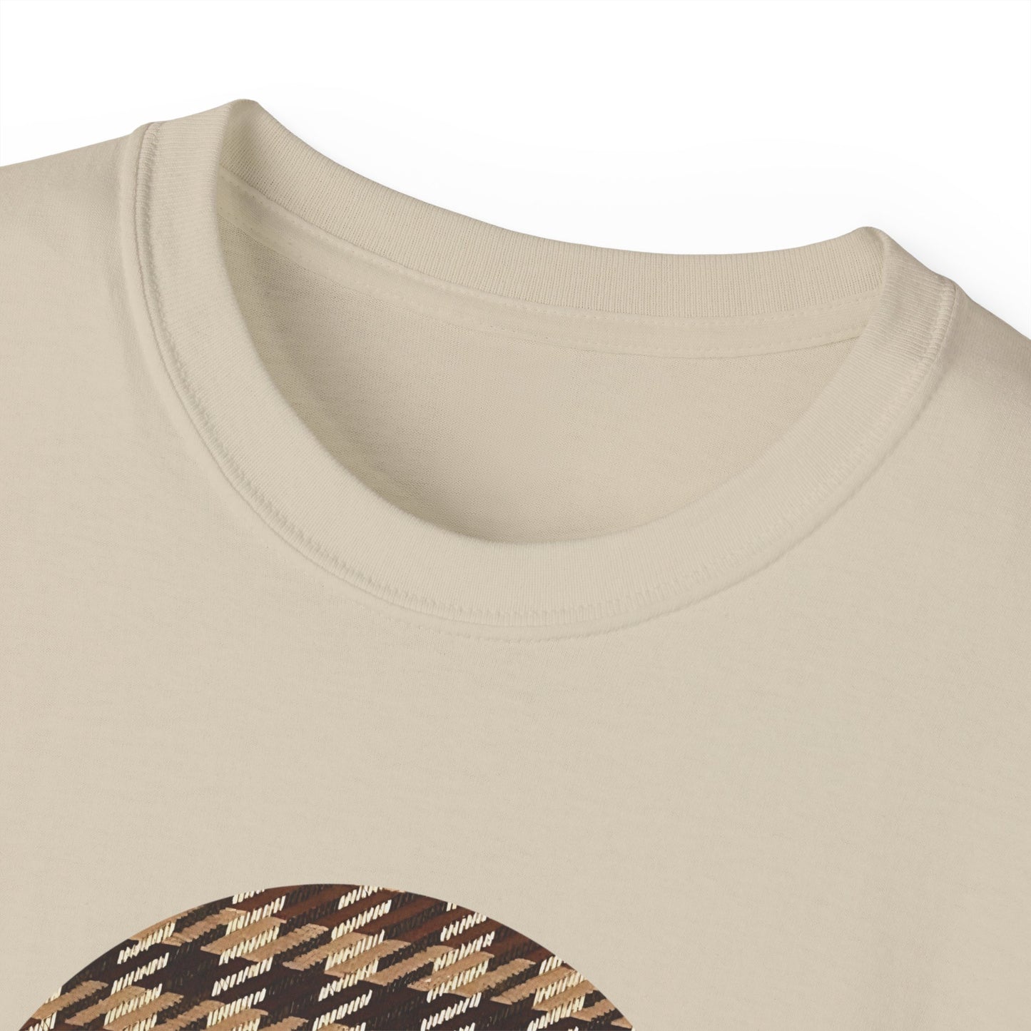 Citydripco. Plaid  Brownleaf Graphic Unisex Ultra Cotton Tee - Casual Chic Style