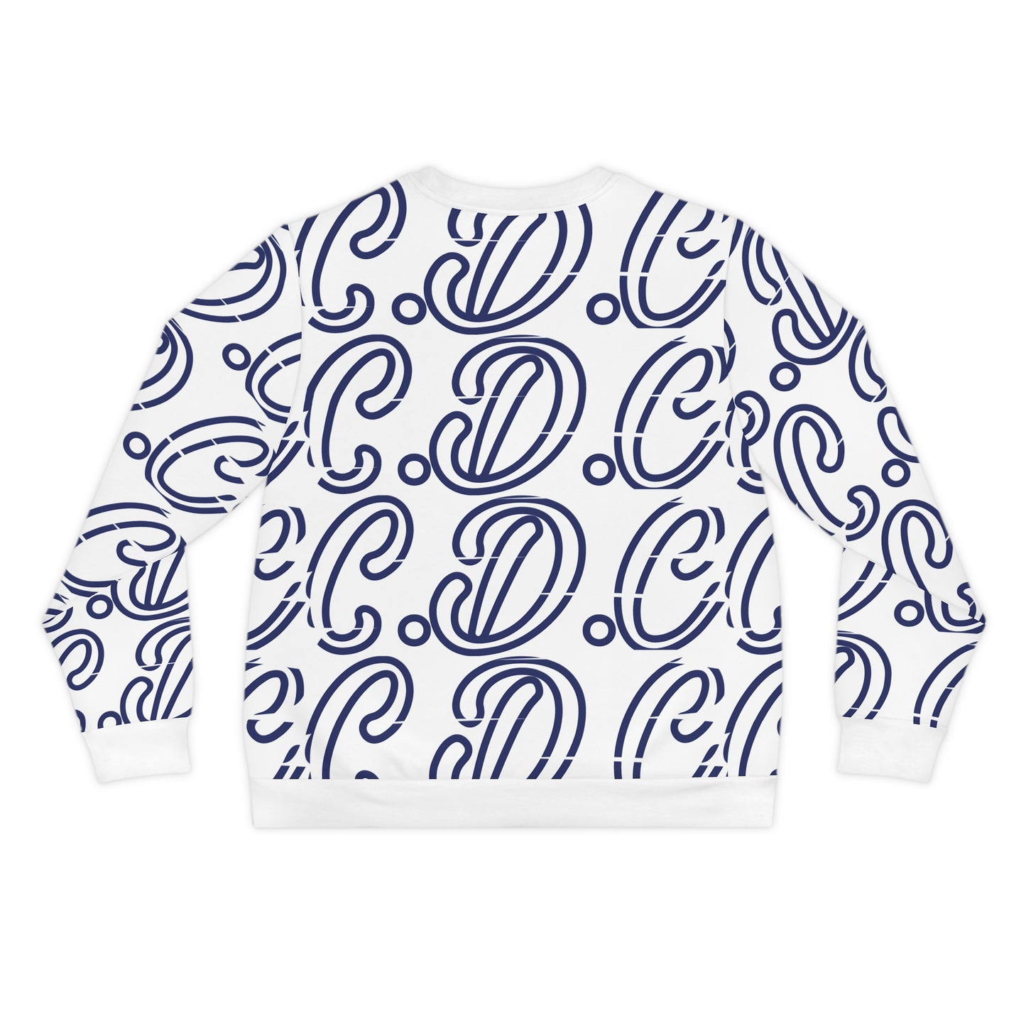 C.D.C. Monogram Lightweight Sweatshirt with Trendy Pattern - Perfect for Casual Wear
