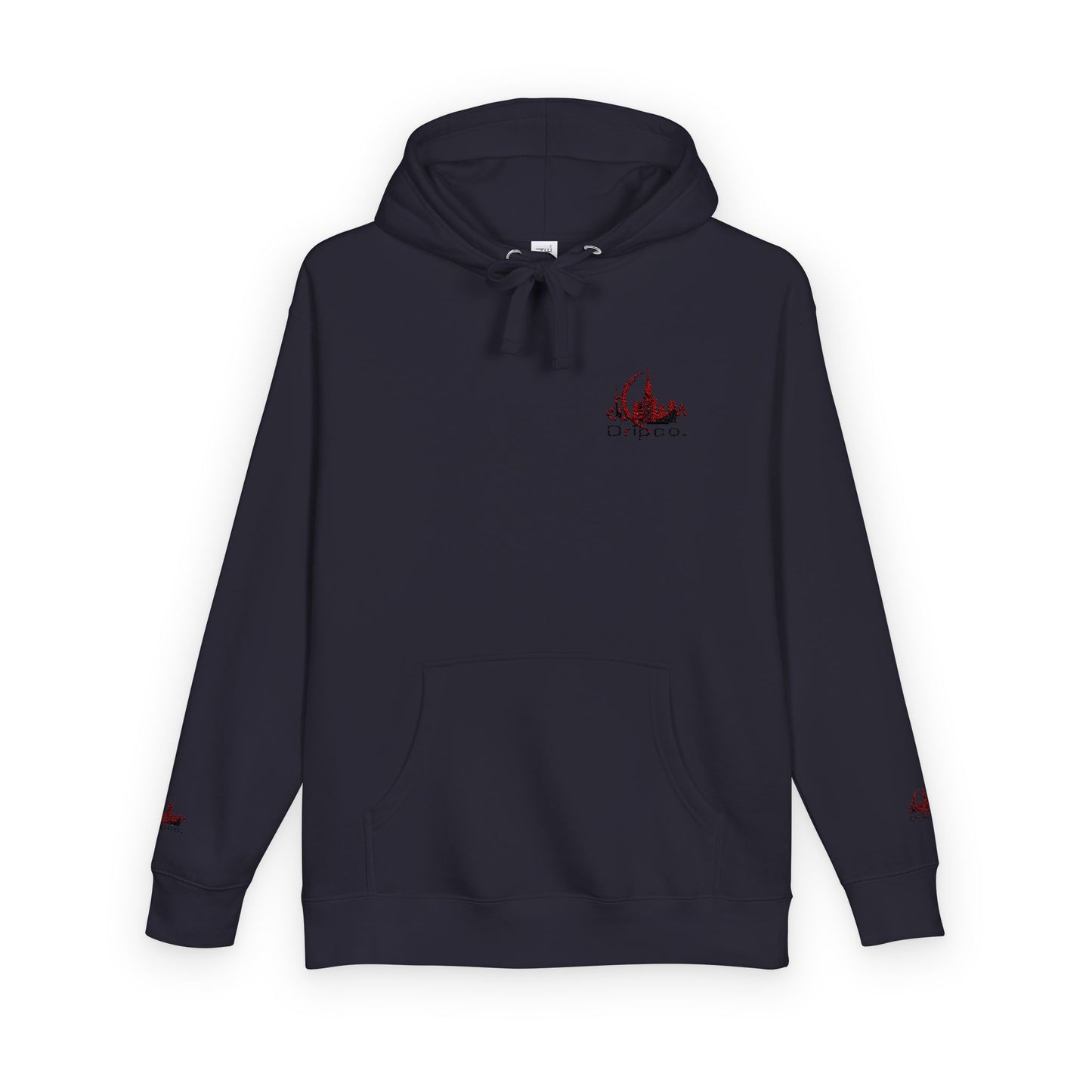 A City Dripco. Unisex Fleece Hoodie with Nautical Design, Cozy Layer for Casual & Beachwear, Perfect Gift for Sailors & Ocean Lovers, Spring & Summer