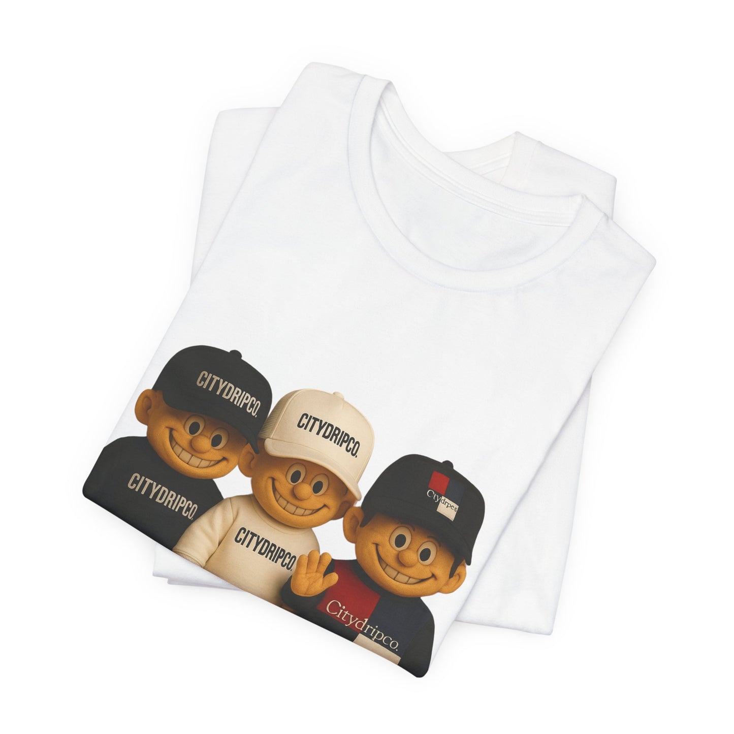 Citydripco Bears— Cute Triplet Doll Graphic Tee