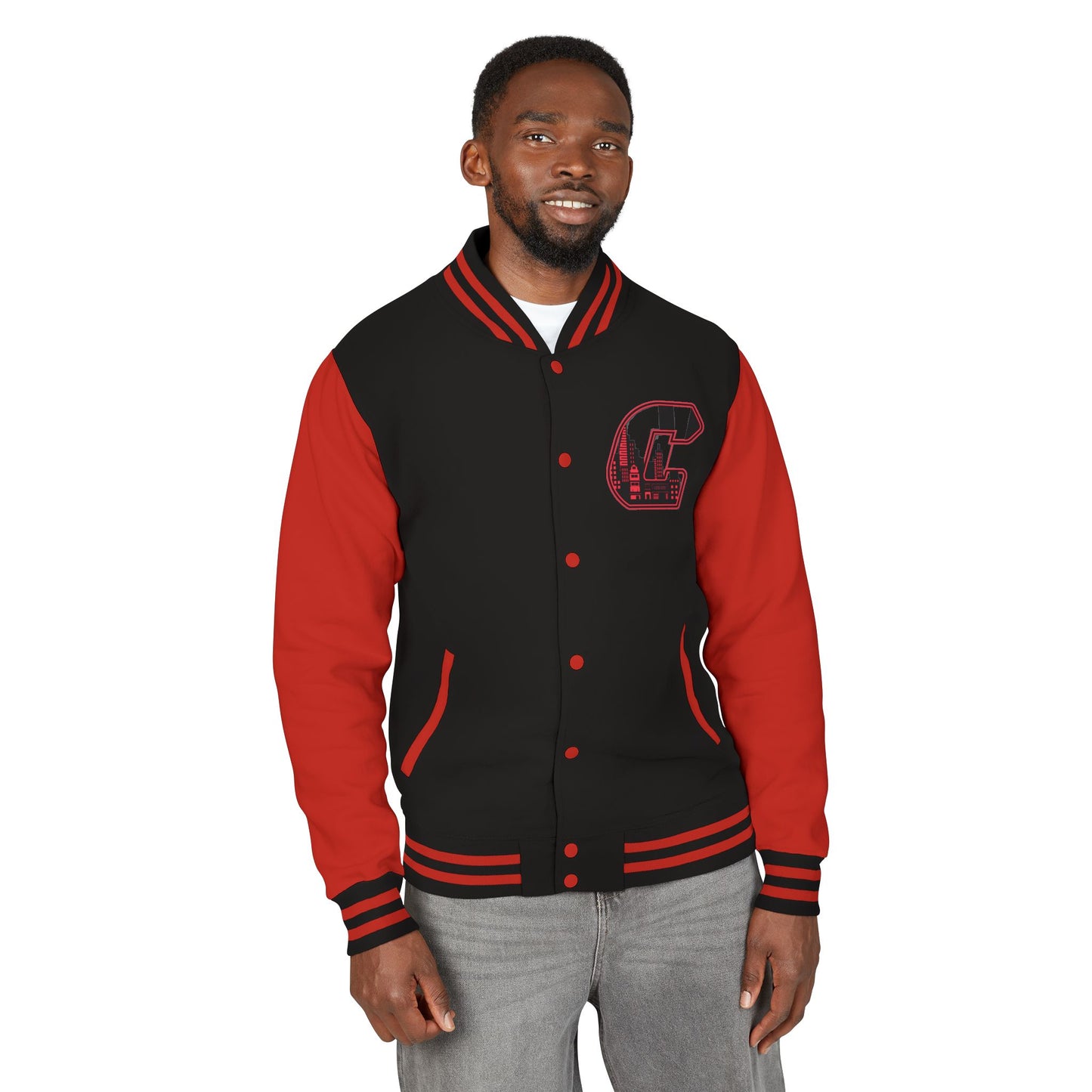 A Citydripco. City C Unisex Heavyweight Letterman Jacket, Trendy Varsity Jacket, Fashionable Spring/Fall Outerwear, College Spirit Wear, Perfect [...]