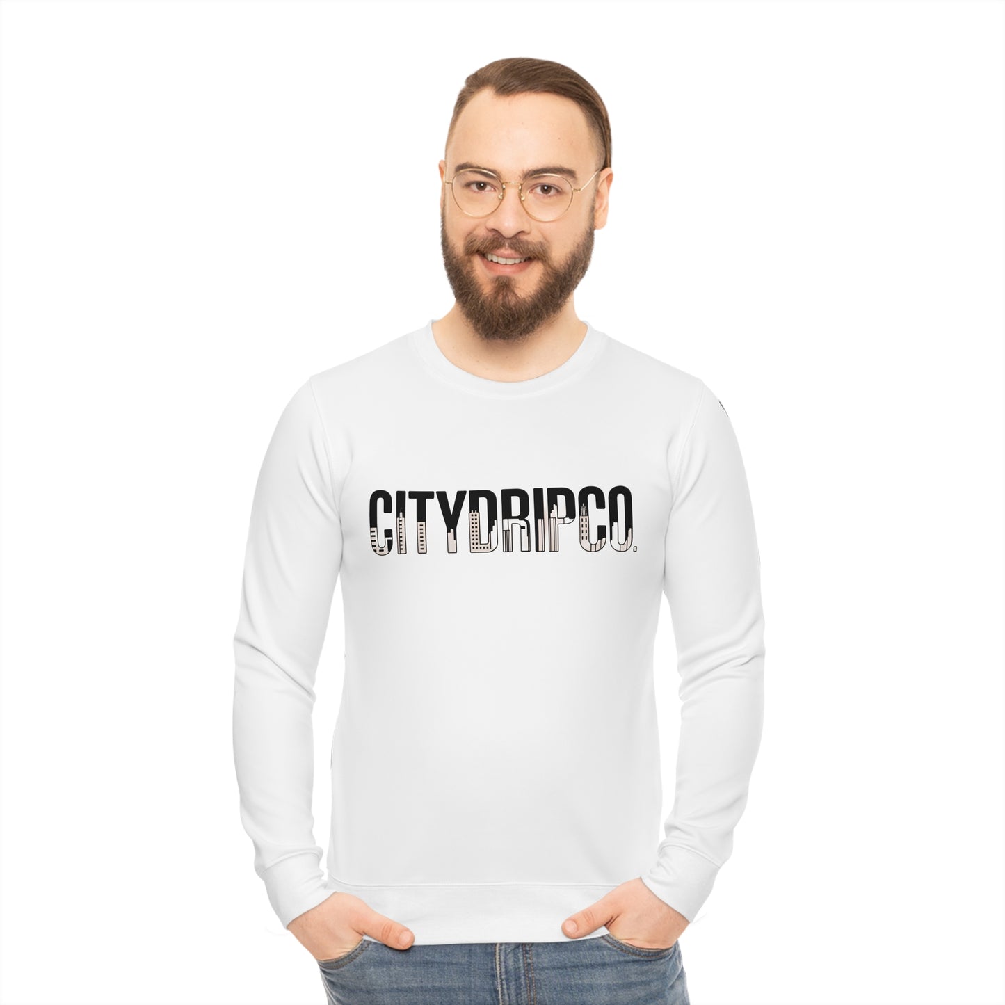 A Citydripco. Urban Chic Lightweight Sweatshirt, Casual Wear, Street Style, Perfect Gift for Trendsetters, Comfortable Fashion Layering