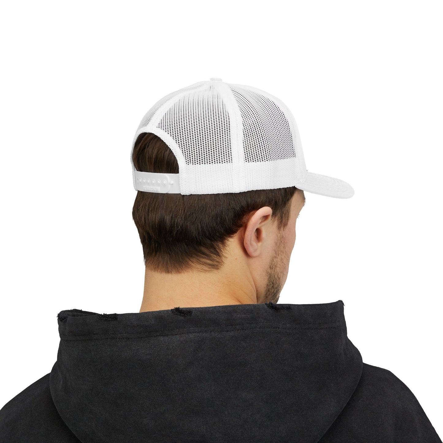 Citydripco. Plaid Brownleaf Pattern Snapback Trucker Cap - Trendy & Comfortable Hat