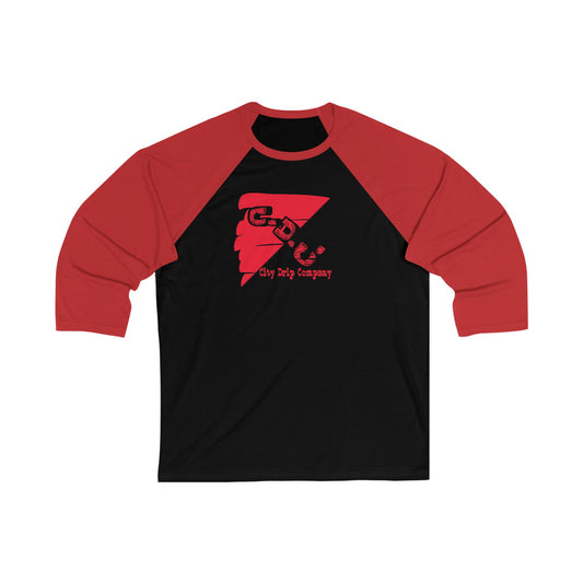C.D.C. Signature Unisex 3\4 Sleeve Baseball Tee