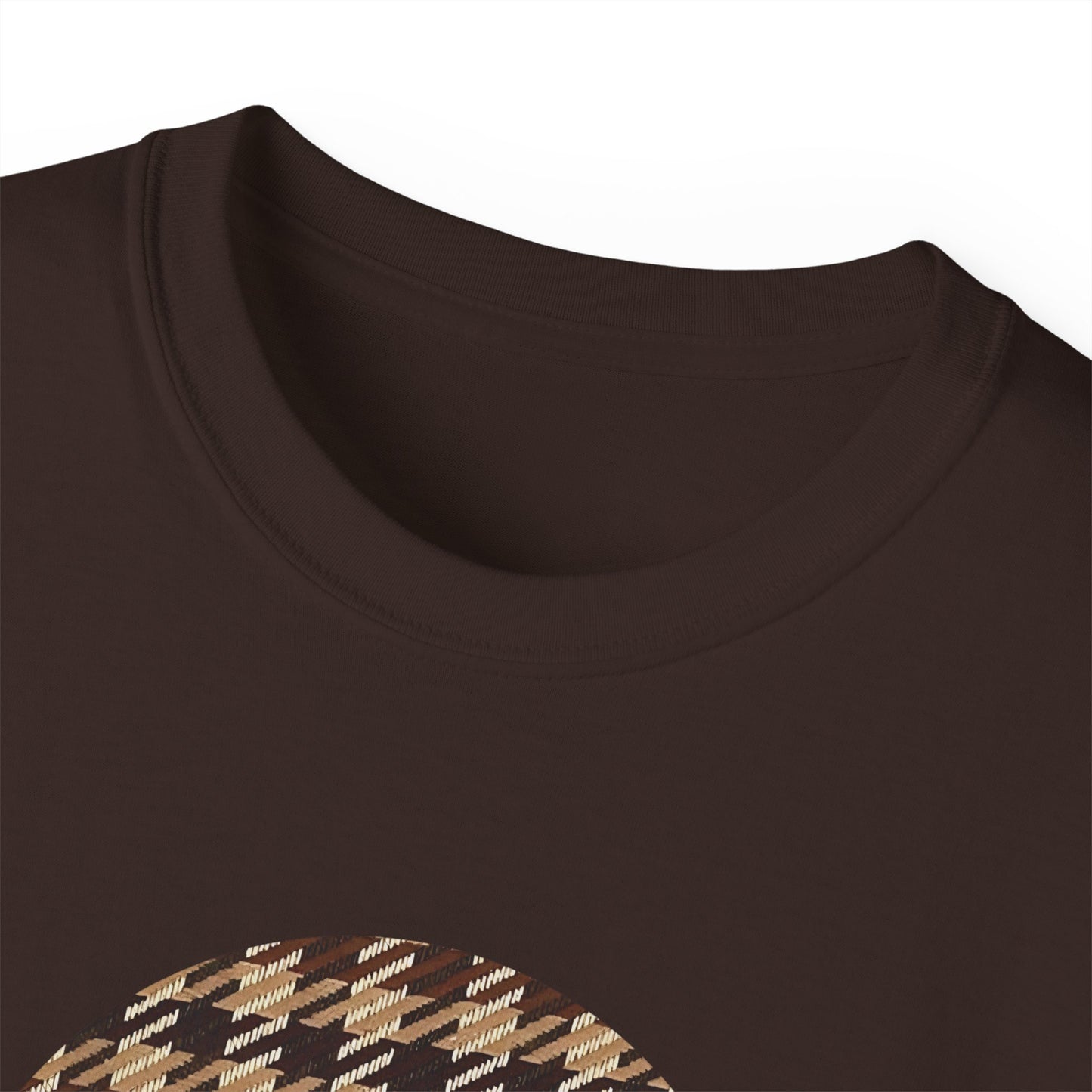 Citydripco. Plaid  Brownleaf Graphic Unisex Ultra Cotton Tee - Casual Chic Style