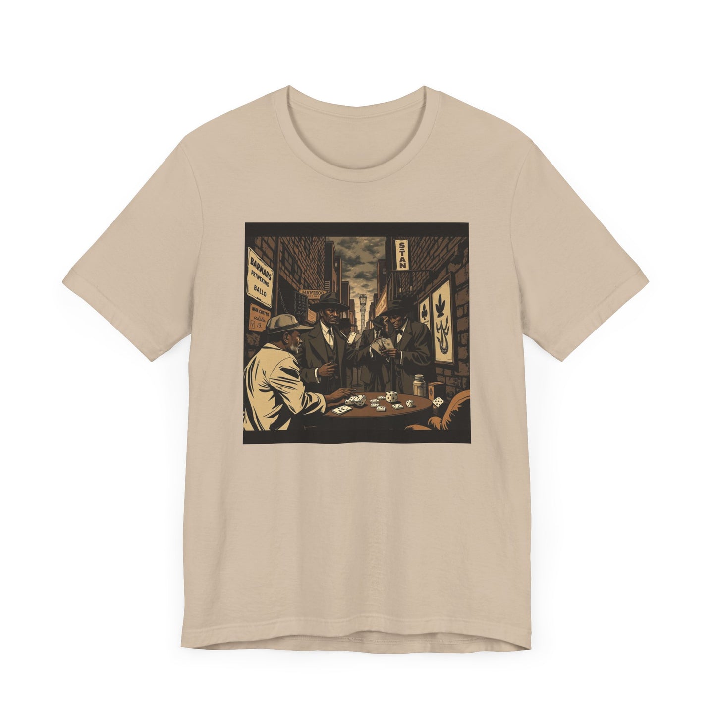 Black Card Game Tee – Cool Graphic for Casual Style