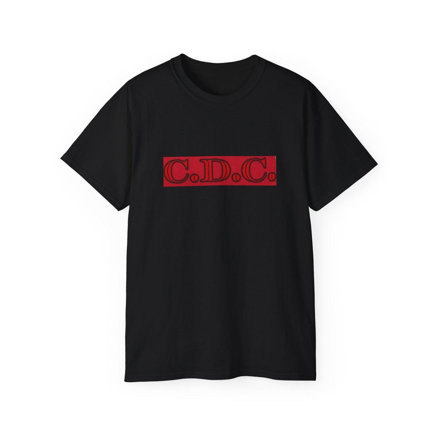 C.D.C. Monogram Ultra Cotton Tee - Bold CDC Graphic Tee for Casual Style