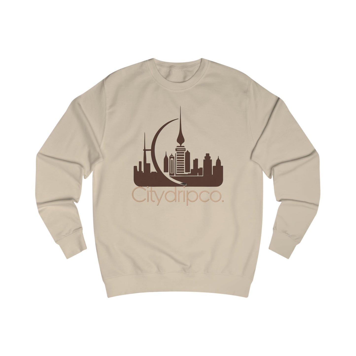A Citydripco. Urban Skyline Unisex Sweatshirt, Cozy City Apparel, Ideal Gift for Travelers, Unique Souvenir, Perfect for Casual Outings, Stylish Sweat Top