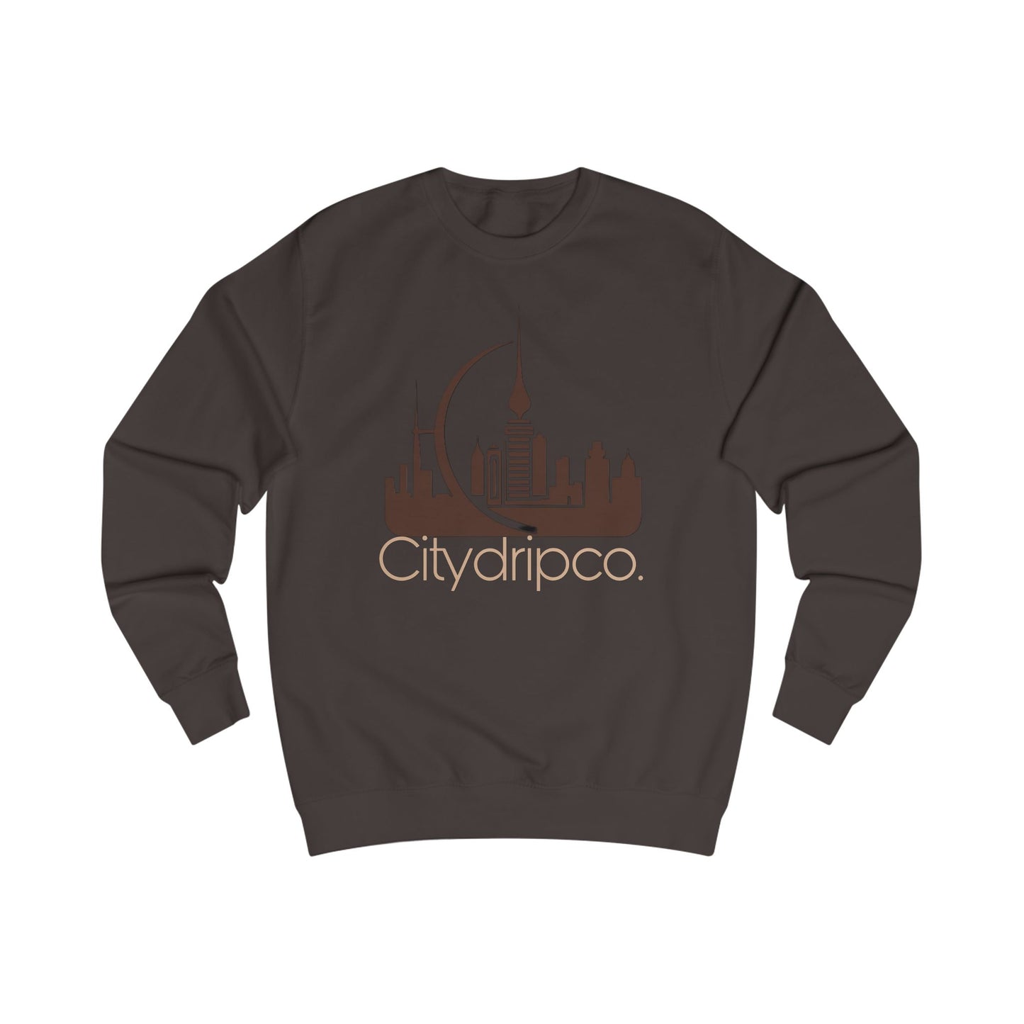 A Citydripco. Urban Skyline Unisex Sweatshirt, Cozy City Apparel, Ideal Gift for Travelers, Unique Souvenir, Perfect for Casual Outings, Stylish Sweat Top