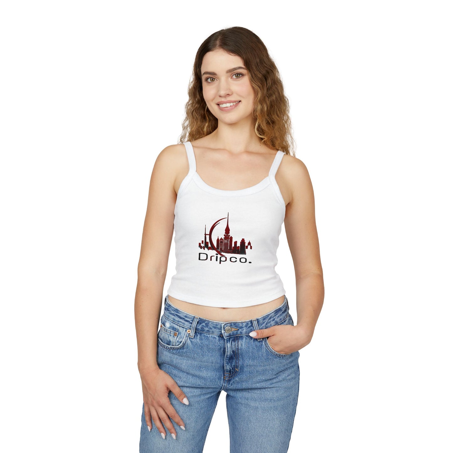 City Dripco. Women's Spaghetti Strap Tank Top - Drip Co.