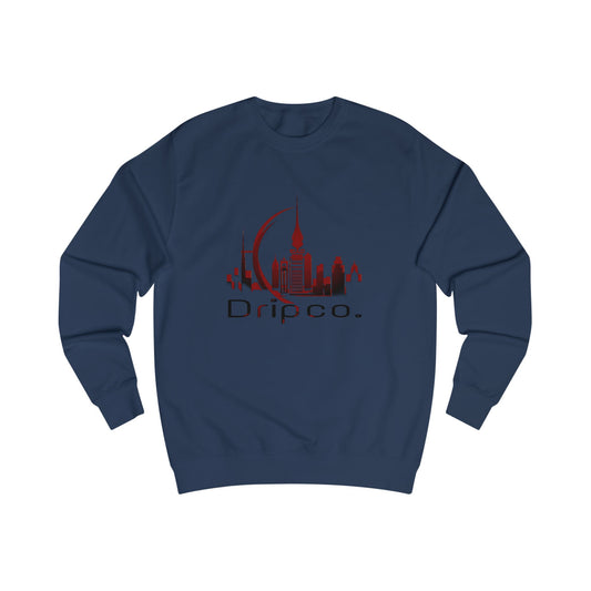 A City Dripco. Unisex Sweatshirt, Casual Pullover Sweater, Gift for City Lovers, Trendy Streetwear, Cozy Lightweight Apparel