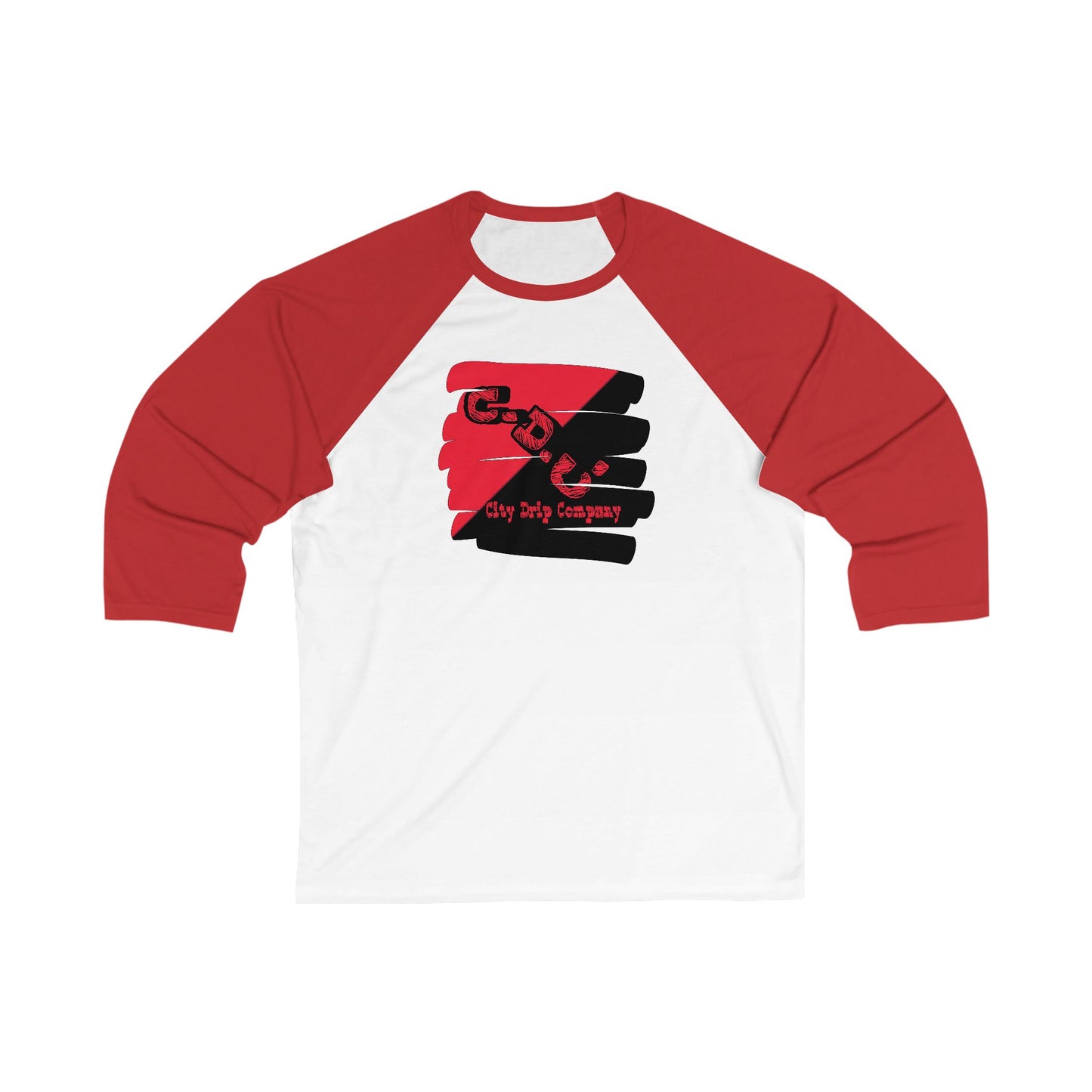 C.D.C. Signature Unisex 3\4 Sleeve Baseball Tee