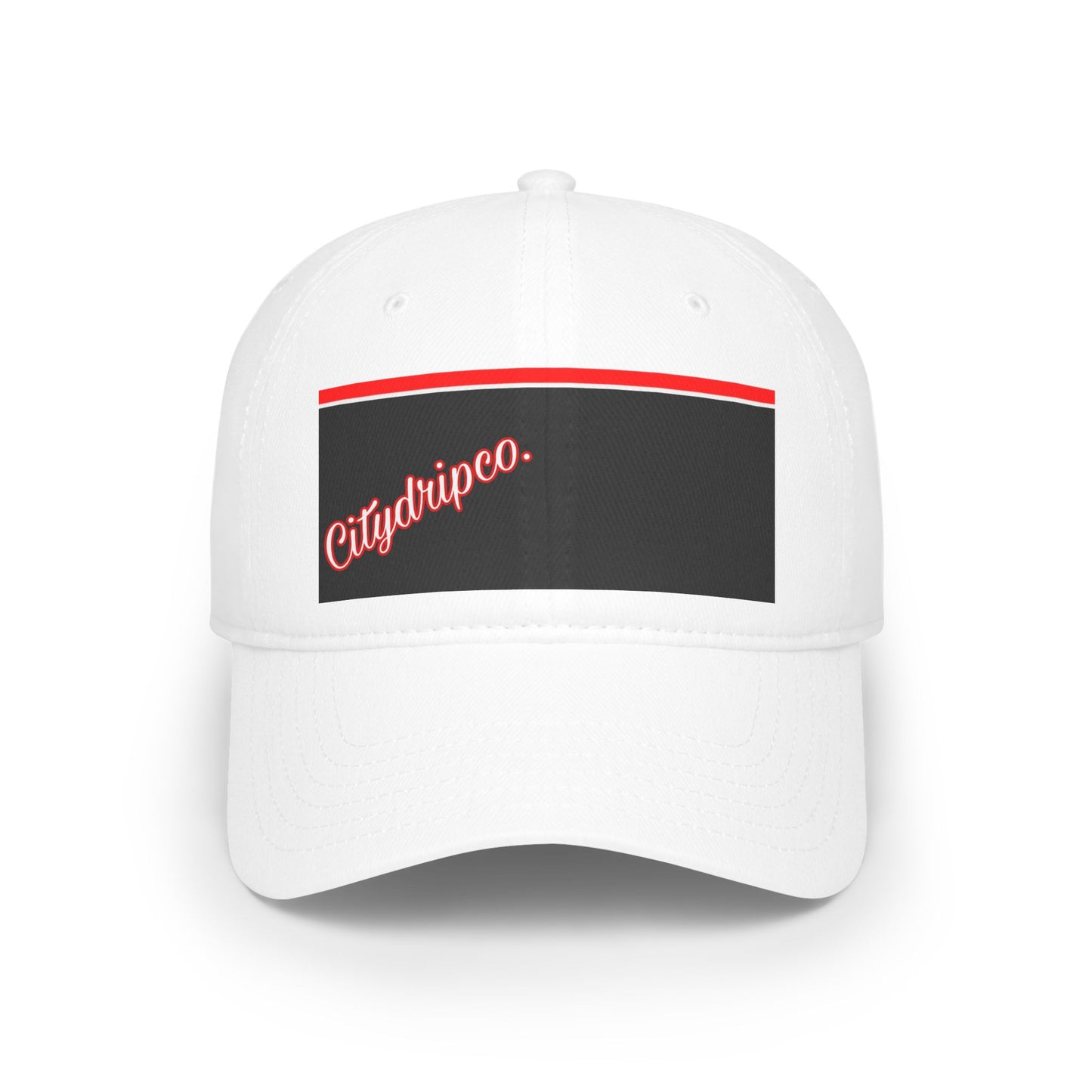 Citydripco. Old Skool Profile Baseball Cap with Citydripco. Design