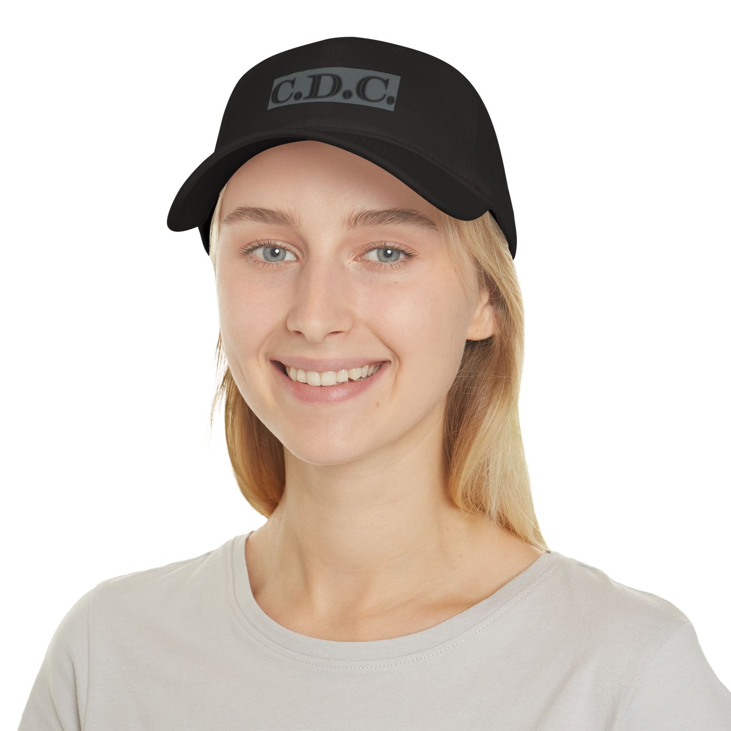 C.D.C. Monogram Low Profile Baseball Cap