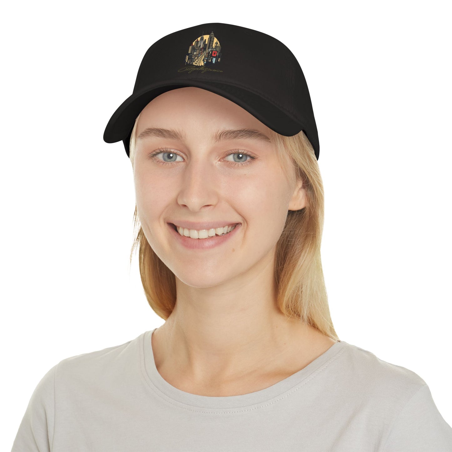 Cityscape Low Profile Baseball Cap - Urban Style Cap for Everyday Wear