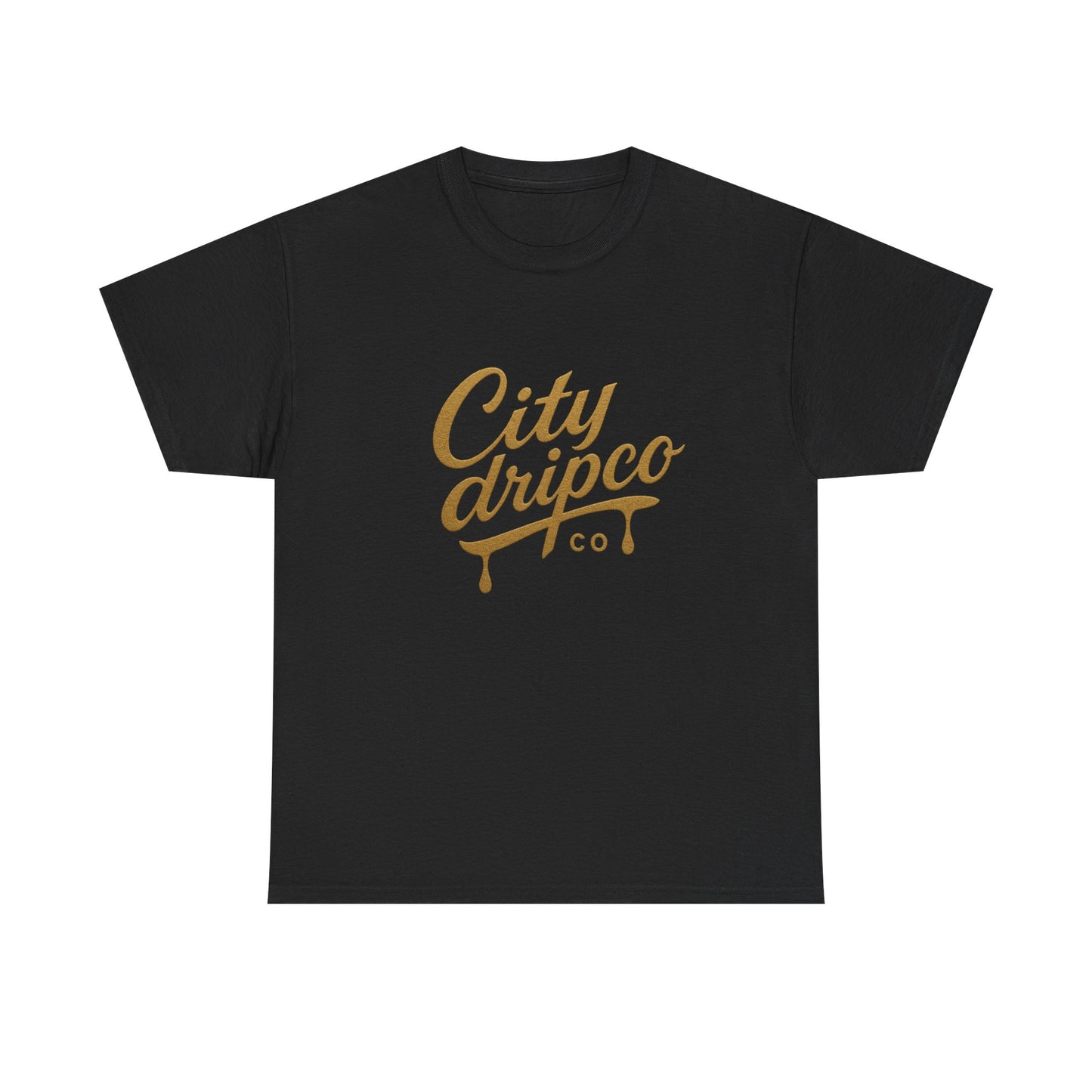 City Drip Co. Unisex Heavy Cotton Tee - Trendy Casual Wear, Street Style Fashion, Urban Apparel, Gift for Friends, Everyday Comfort