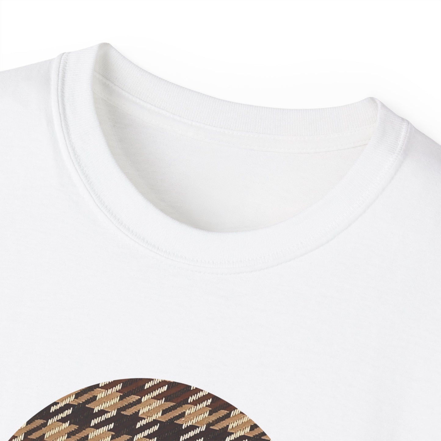 Citydripco. Plaid  Brownleaf Graphic Unisex Ultra Cotton Tee - Casual Chic Style