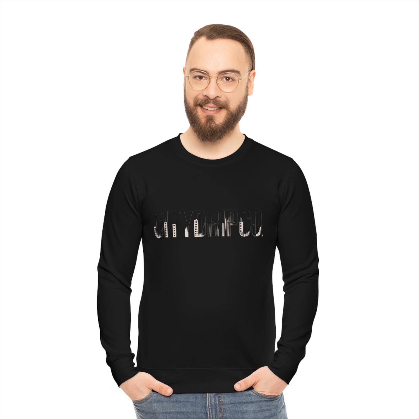 A Citydripco. Stylish Lightweight Sweatshirt with Unique Design, Cozy Apparel, Perfect for Casual Outings, Gift for Her, Streetwear Fashion