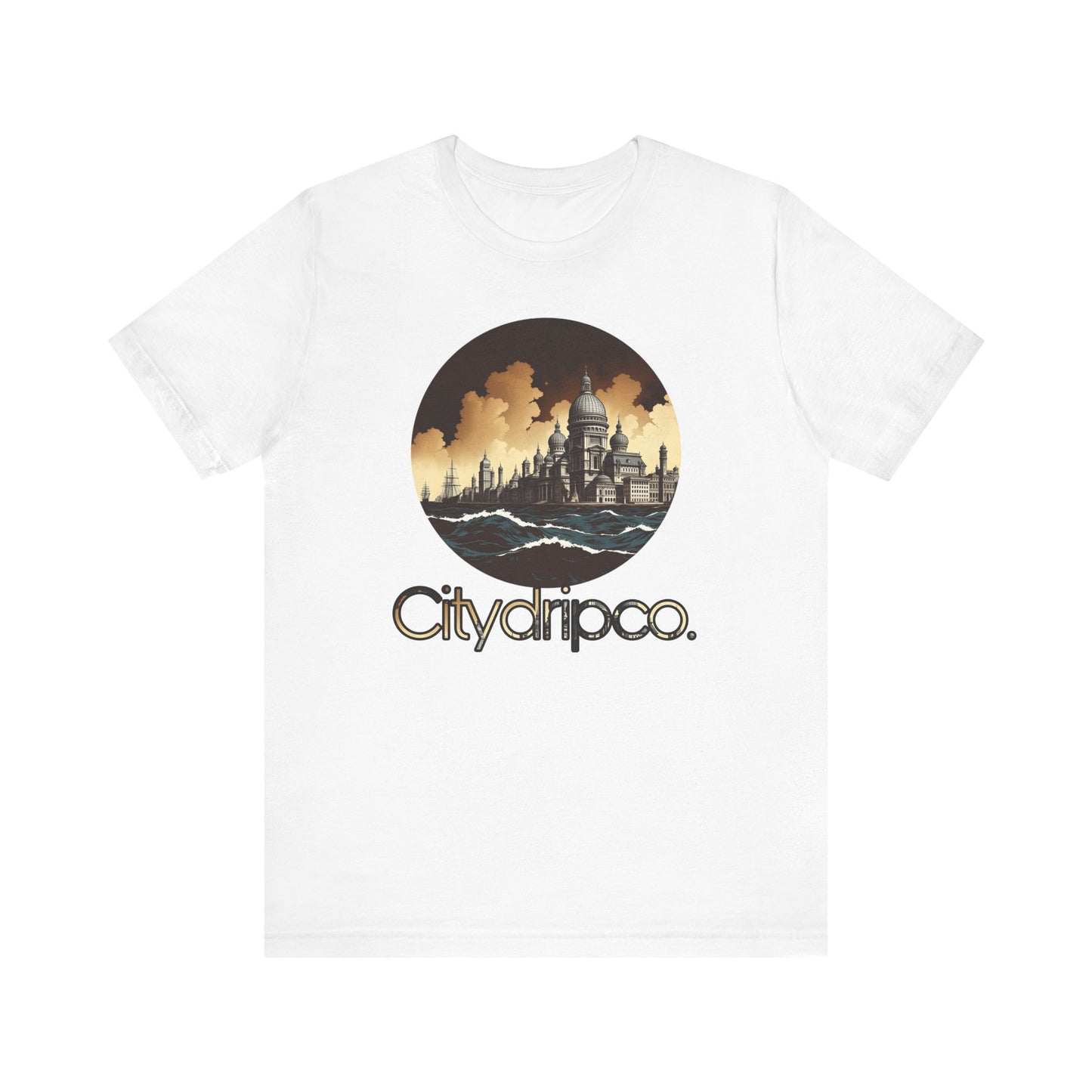 Citydripco. City Under Siege Graphic Unisex Tee - Urban Style Short Sleeve Shirt