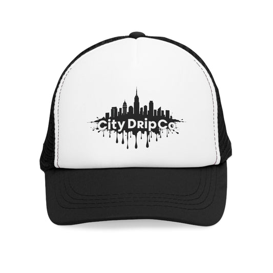 Citydripco. Black City Mesh Cap - City Drip Co Design