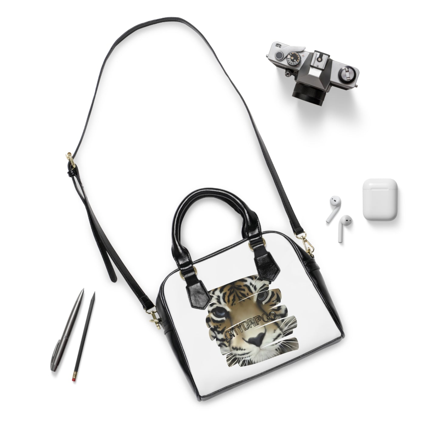 City Tiger Shoulder Handbag for Fashion Lovers