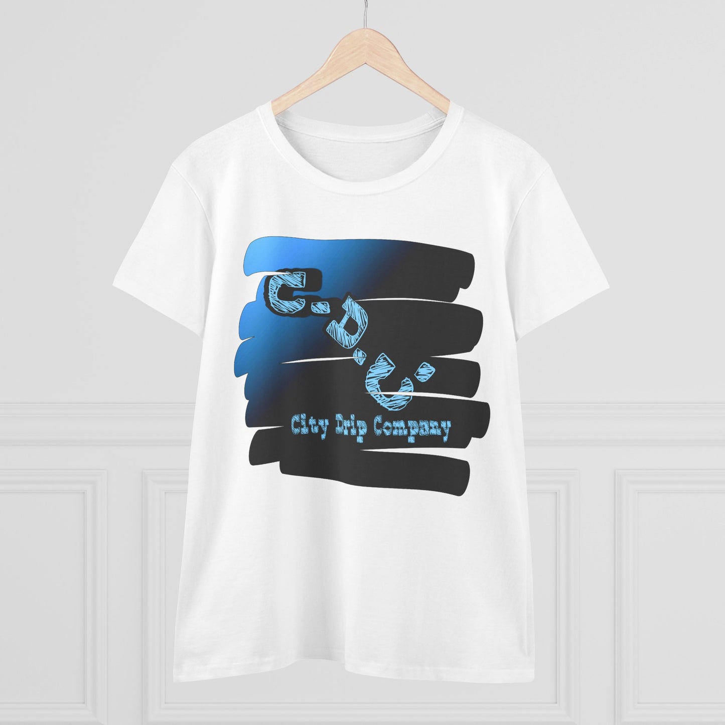 Citydripco. Signature Women's Cotton Tee - City Drip Company Graphic Tee