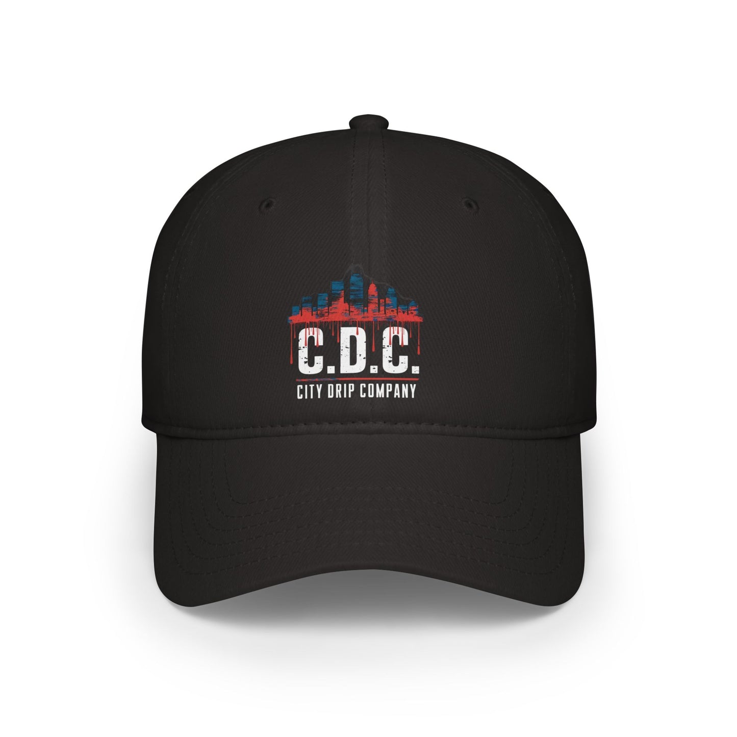 City Drip Company Low Profile Baseball Cap - Urban Streetwear Style