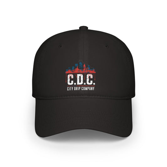City Drip Company Low Profile Baseball Cap - Urban Streetwear Style