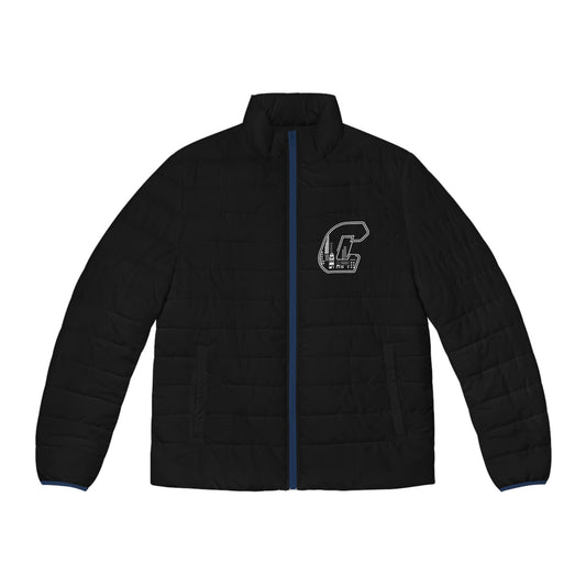 Citydripco City C Puffer Jacket — Vintage C Logo & Script Quilted Coat