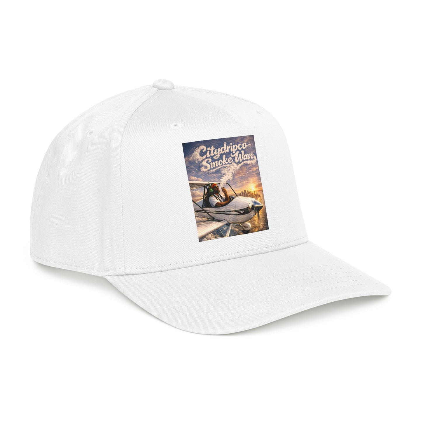 Citydripco Smoke Wave" Embroidered Hat