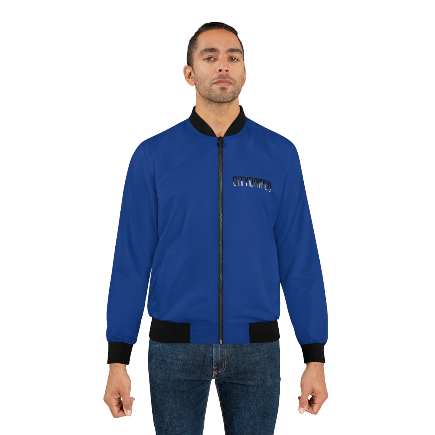 A Citydripco. Letter City Stylish Men's Bomber Jacket, Trendy Streetwear, Casual Outwear, Perfect Gift for Him, Fashion Jacket for Everyday Use