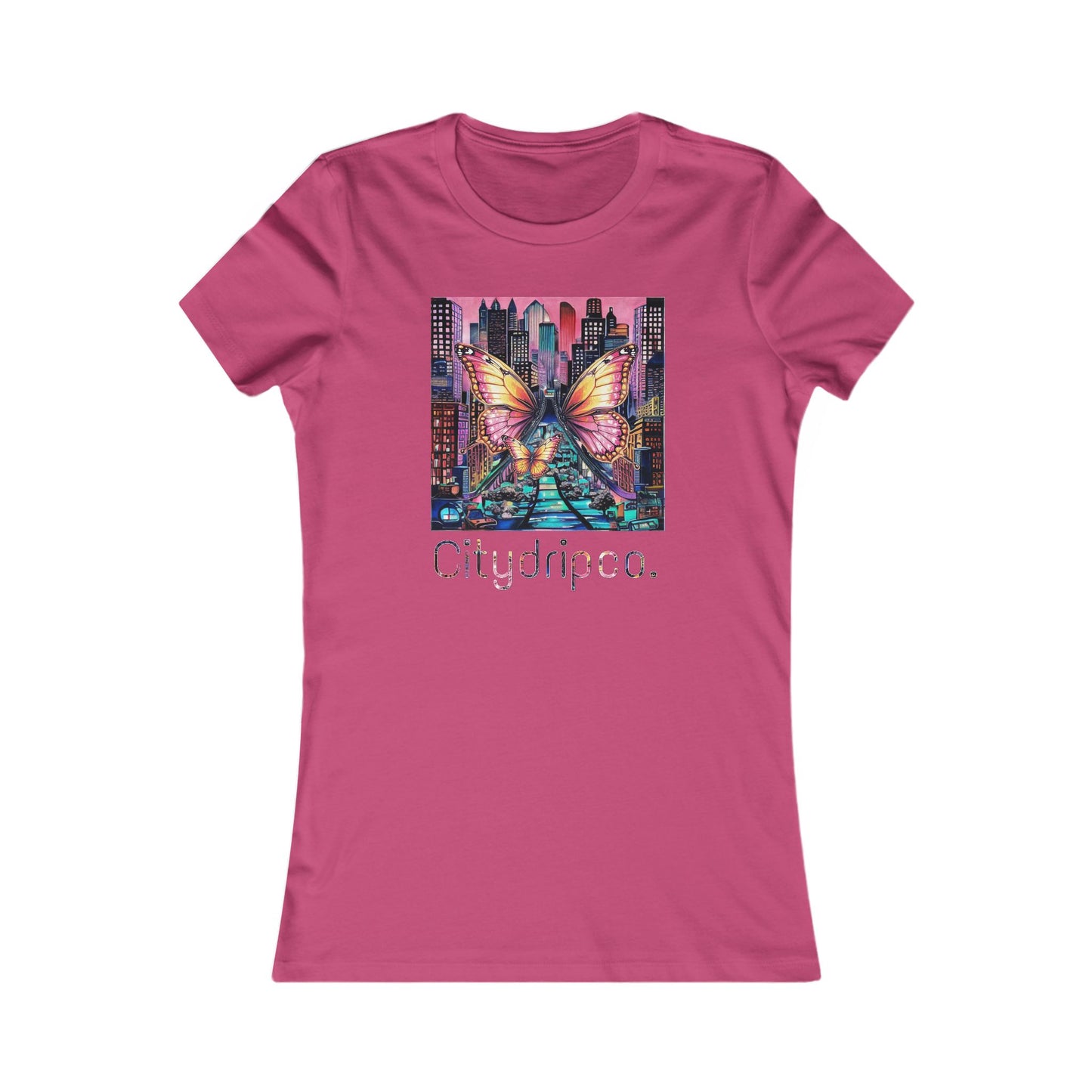 Citydripco. Butterfly Graphic Tee