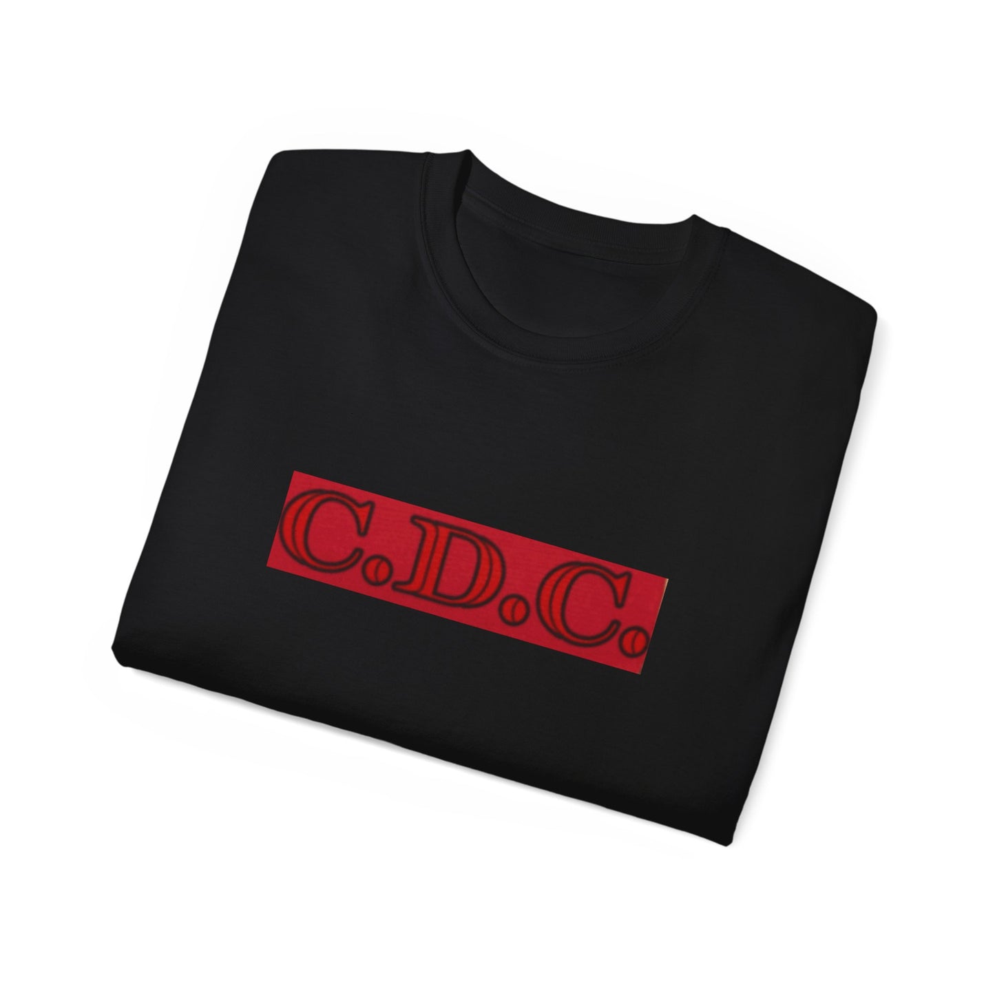 C.D.C. Monogram Ultra Cotton Tee - Bold CDC Graphic Tee for Casual Style