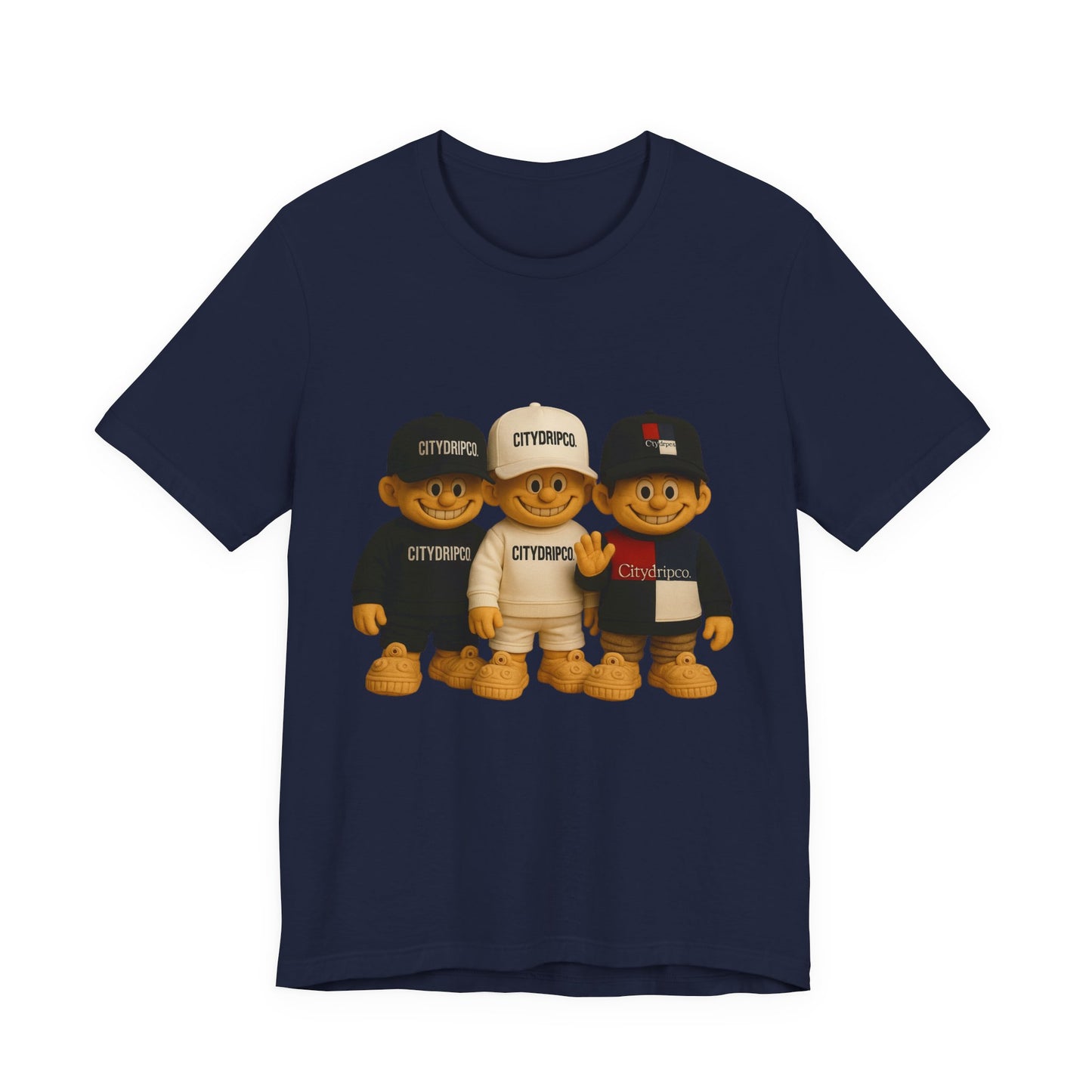 Citydripco Bears— Cute Triplet Doll Graphic Tee
