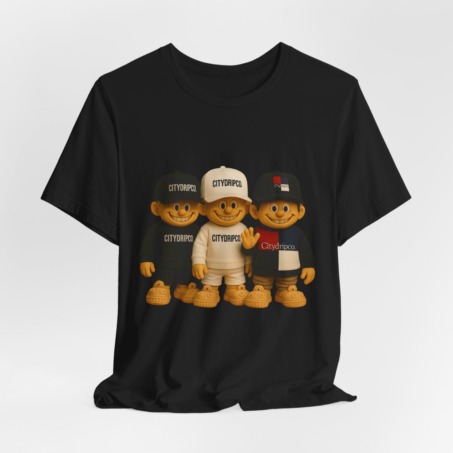 Citydripco Bears— Cute Triplet Doll Graphic Tee
