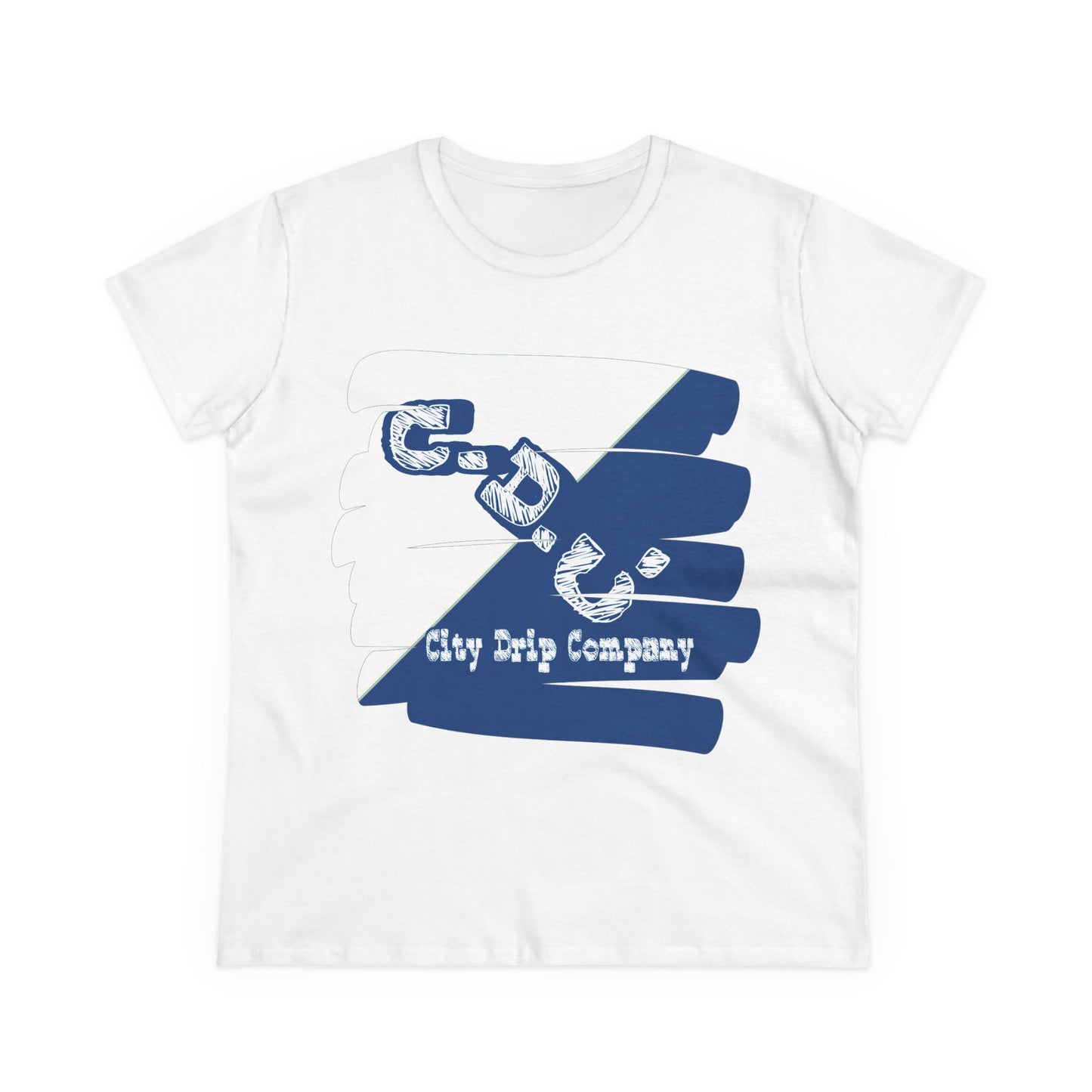 Citydripco. Signature Women's Midweight Cotton Tee - Perfect for Travel Enthusiasts