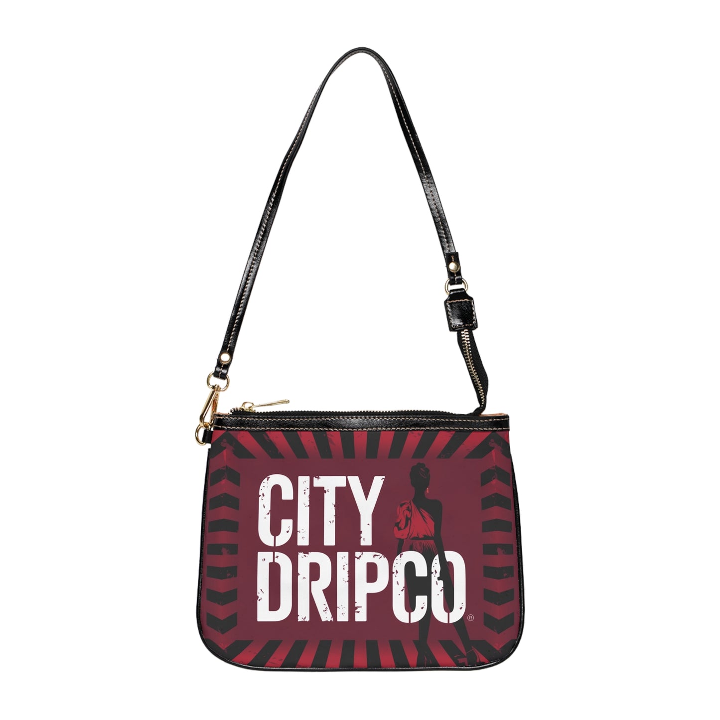 Citydripco. Black Model Small Shoulder Bag - Stylish Crossbody for Urban Explorers