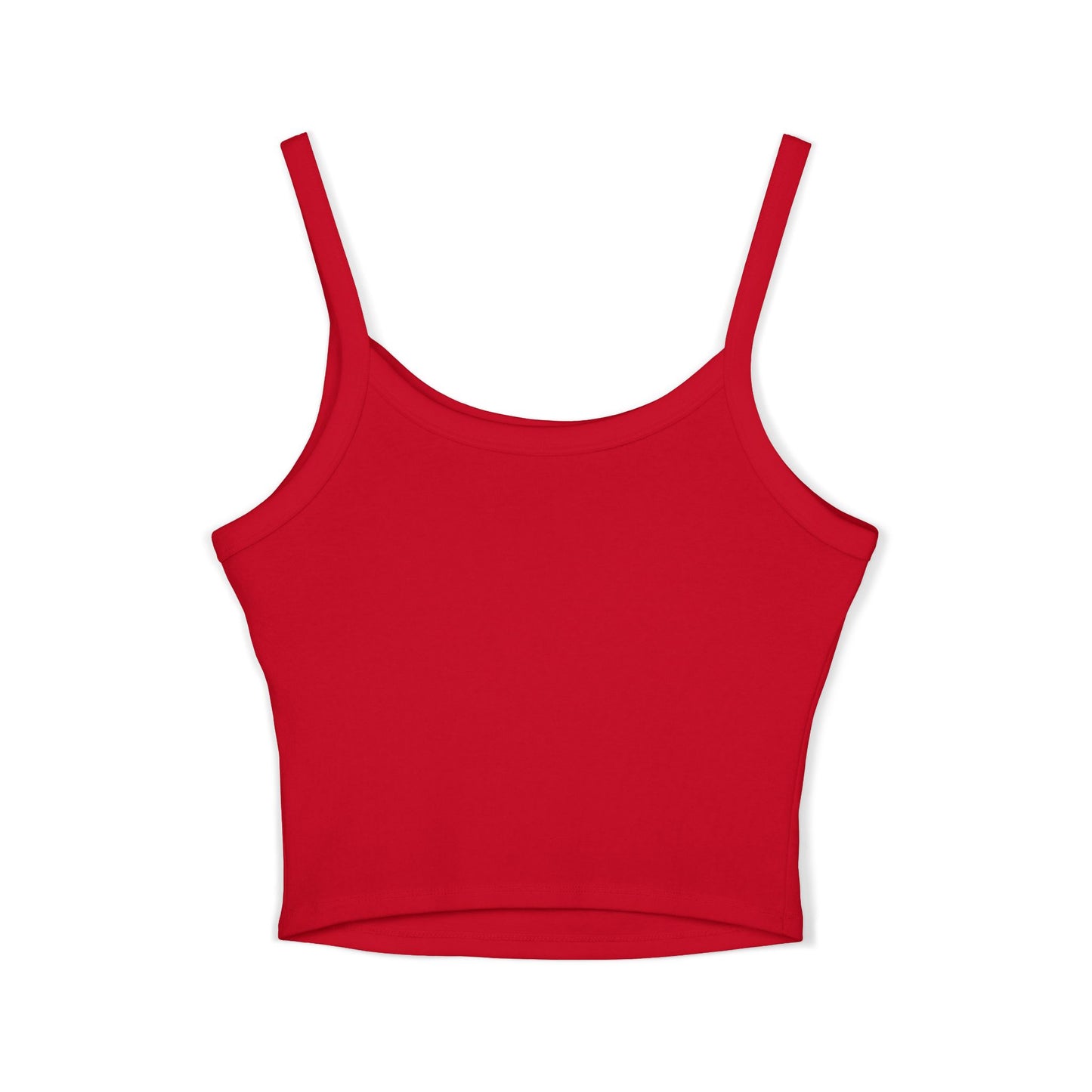 City C Cityscape Crop Top — Women's Spaghetti Strap Tank with Urban Skyline Graphic